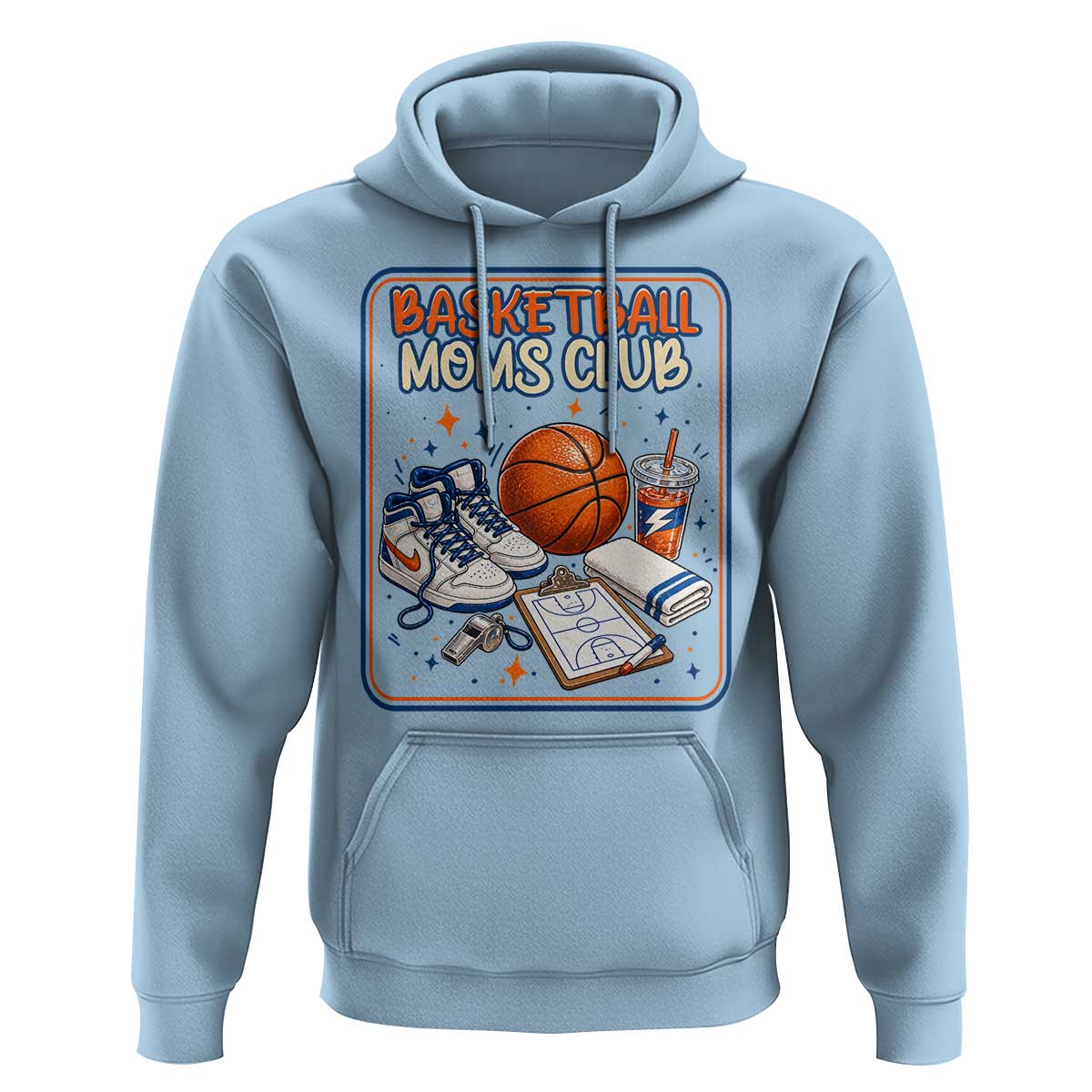 Basketball Moms Club Hoodie Funny Mother’s Day Gift