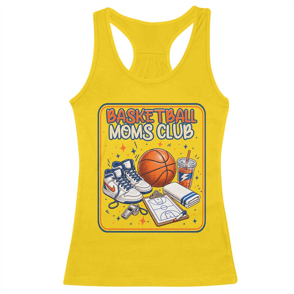 Basketball Moms Club Racerback Tank Top Funny Mother’s Day Gift