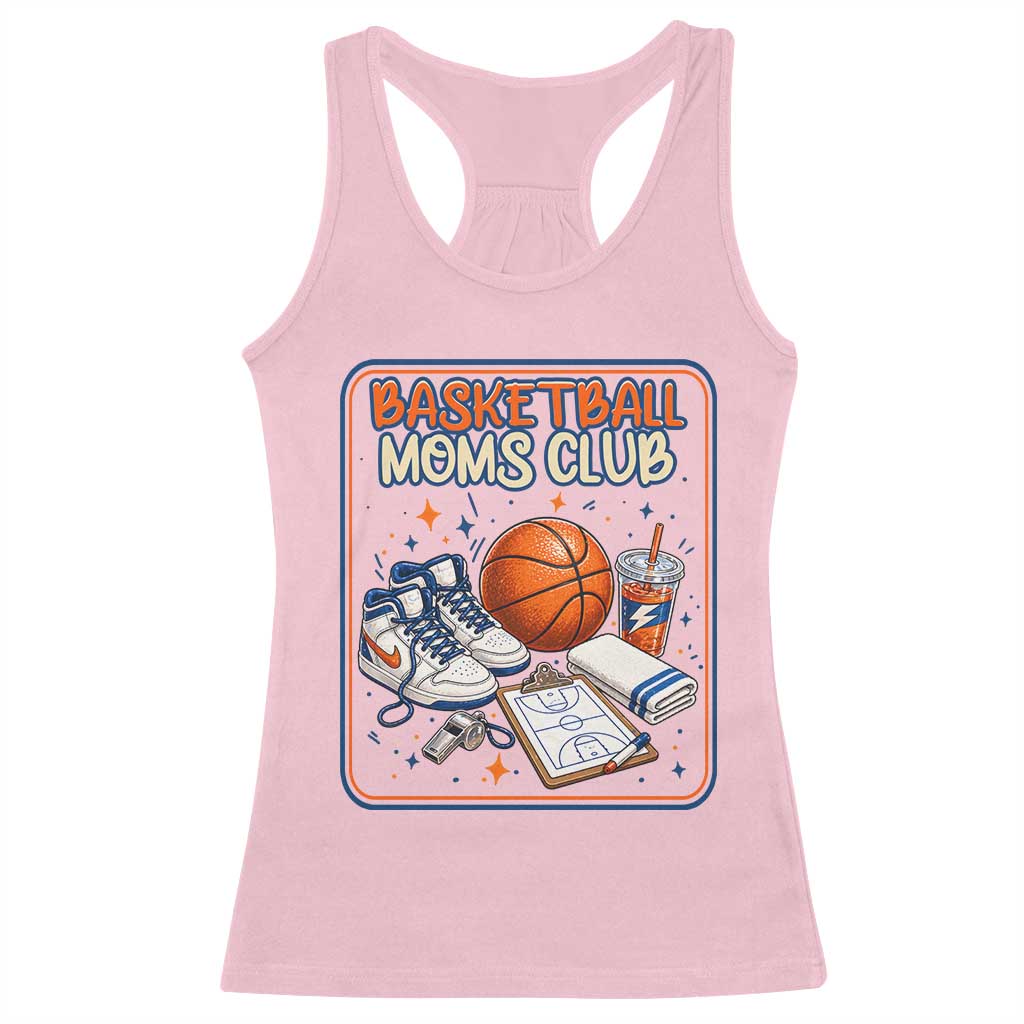 Basketball Moms Club Racerback Tank Top Funny Mother’s Day Gift