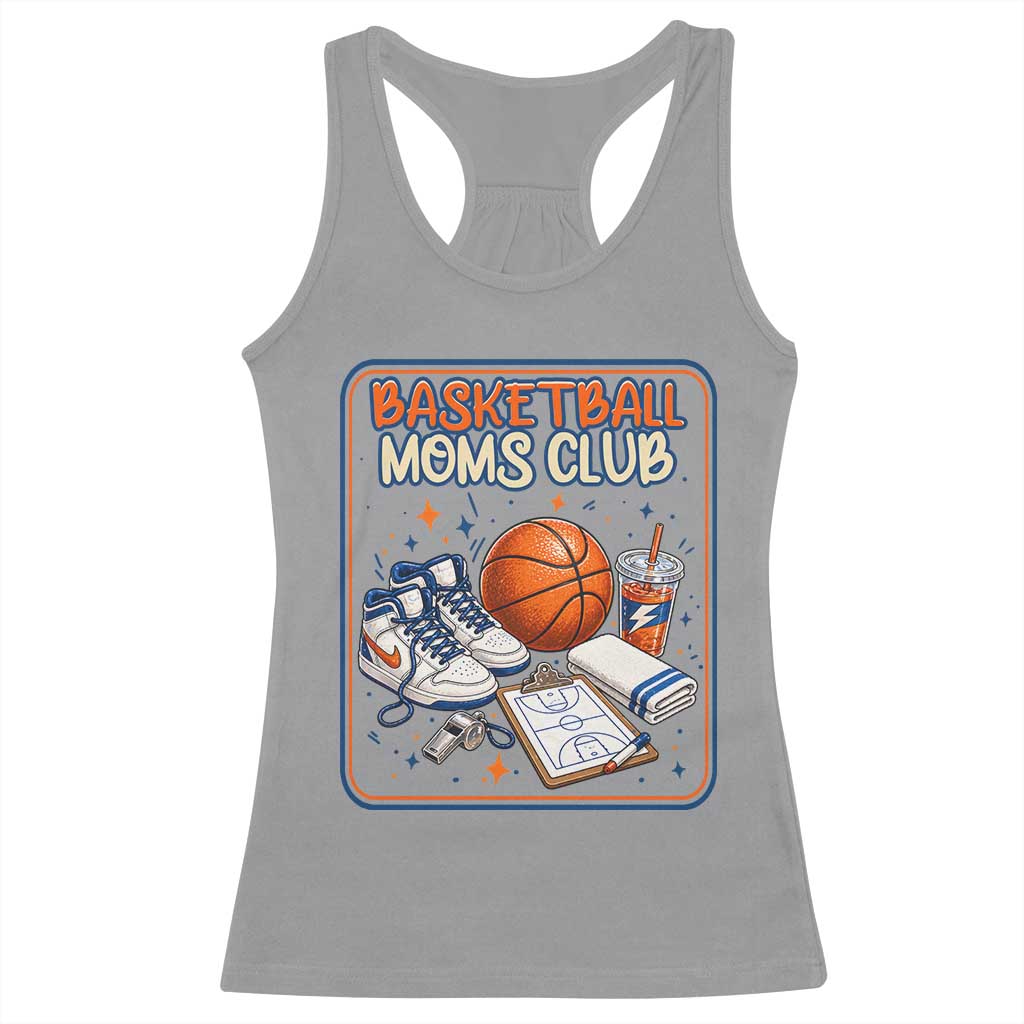 Basketball Moms Club Racerback Tank Top Funny Mother’s Day Gift