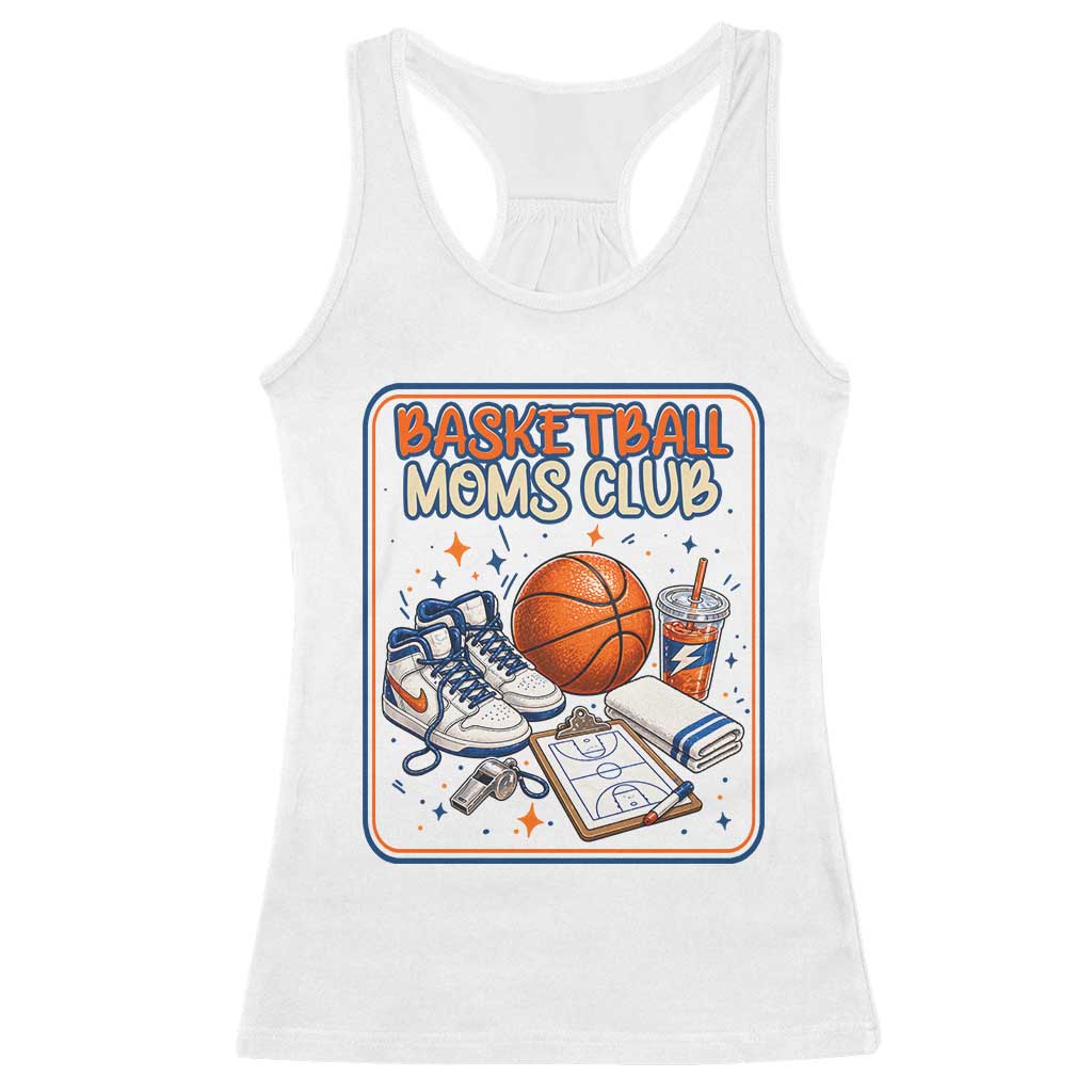 Basketball Moms Club Racerback Tank Top Funny Mother’s Day Gift