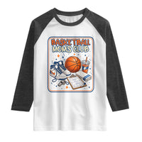 Basketball Moms Club Raglan Shirt Funny Mother’s Day Gift