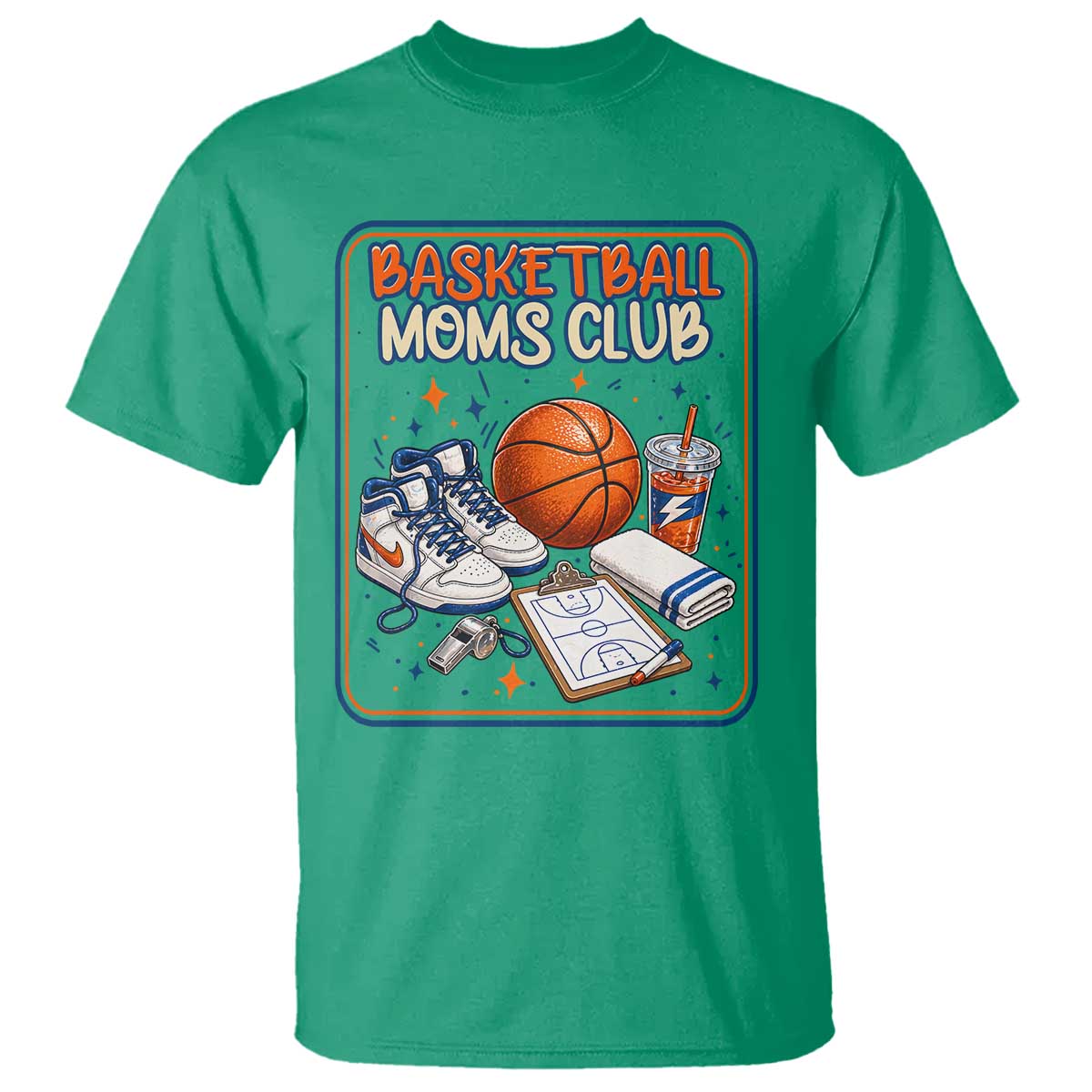 Basketball Moms Club T Shirt Funny Mother’s Day Gift