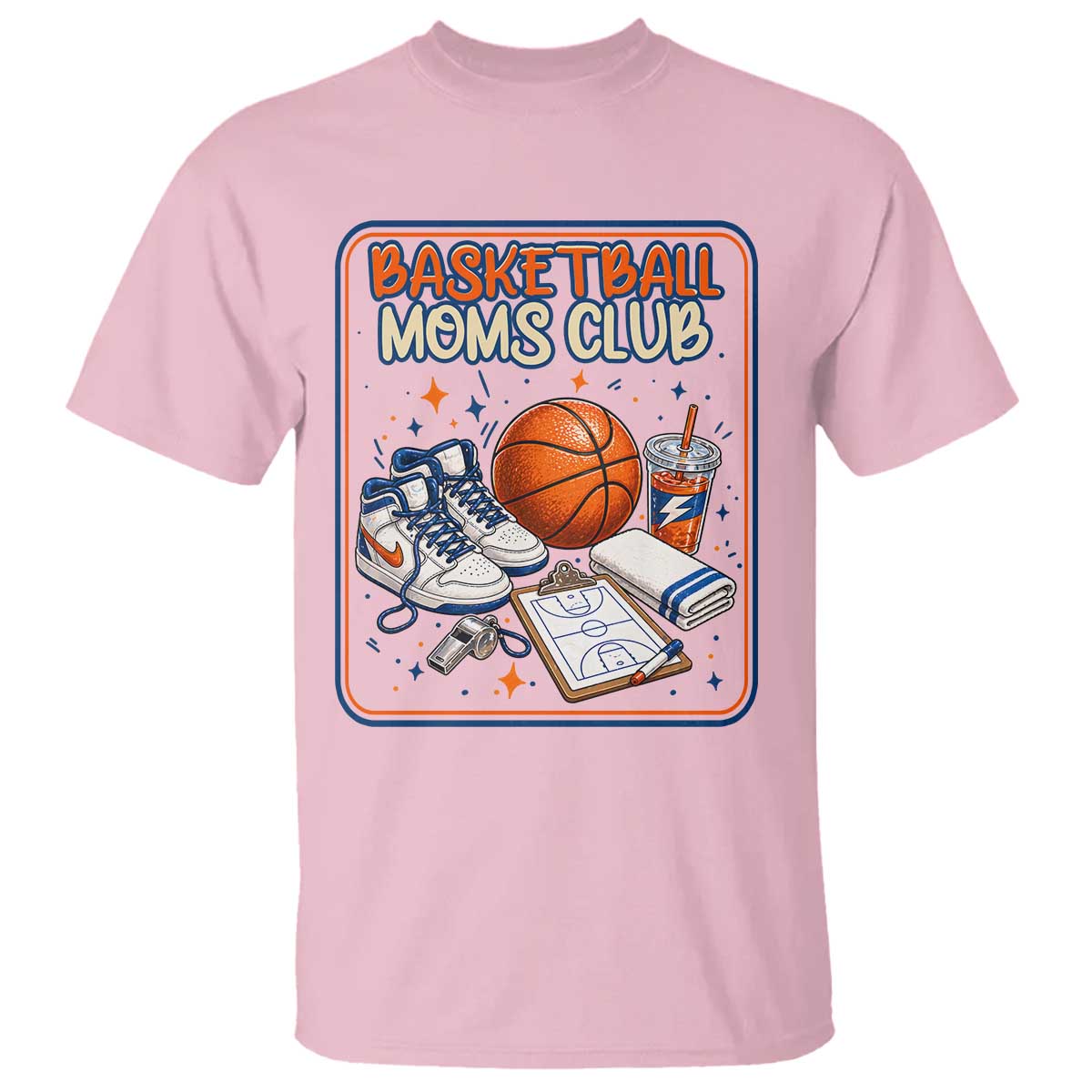 Basketball Moms Club T Shirt Funny Mother’s Day Gift