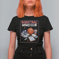 Basketball Moms Club T Shirt For Women Funny Mother’s Day Gift