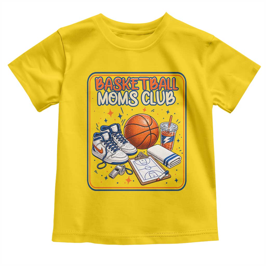 Basketball Moms Club Toddler T Shirt Funny Mother’s Day Gift