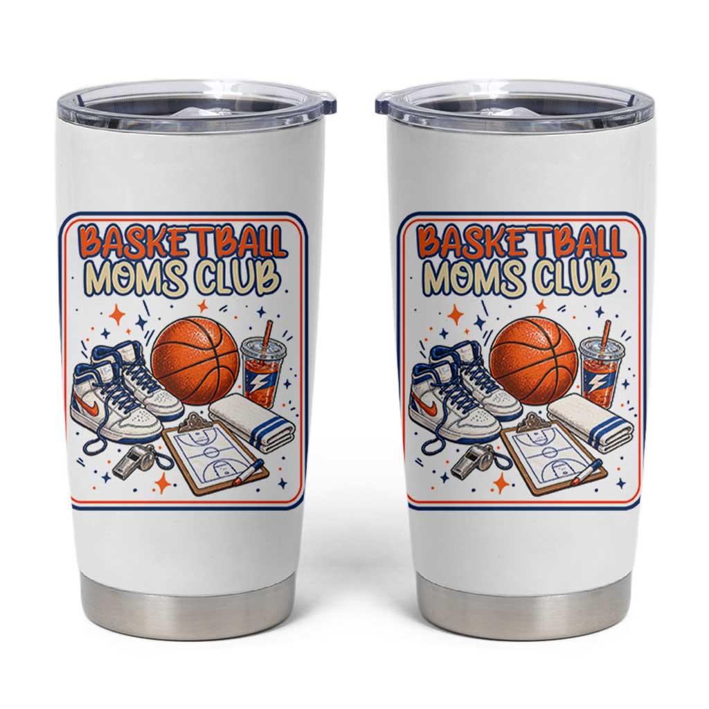 Basketball Moms Club Tumbler Cup Funny Mother’s Day Gift