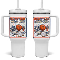 Basketball Moms Club Tumbler With Handle Funny Mother’s Day Gift