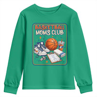 Basketball Moms Club Youth Sweatshirt Funny Mother’s Day Gift