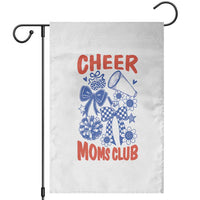 Cheer Moms Club Garden Flag Funny Cheerleading Mom Mother’s Day Gift
