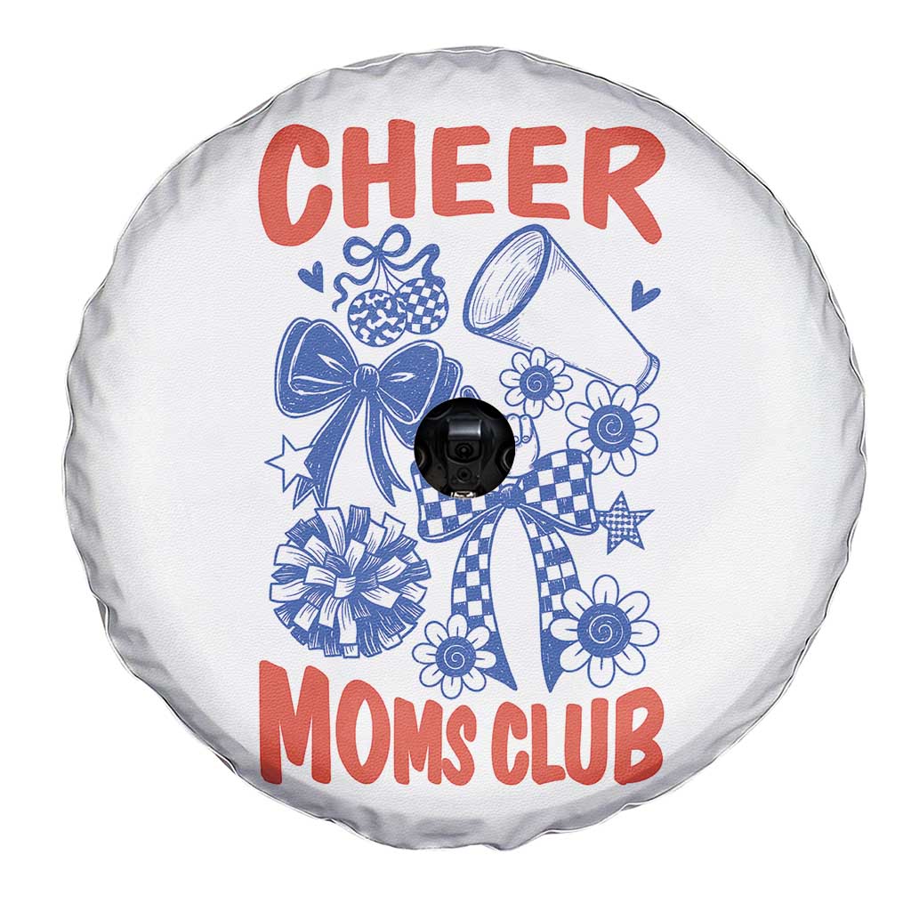 Cheer Moms Club Spare Tire Cover Funny Cheerleading Mom Mother’s Day Gift