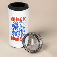 Cheer Moms Club 4 in 1 Can Cooler Tumbler Funny Cheerleading Mom Mother’s Day Gift