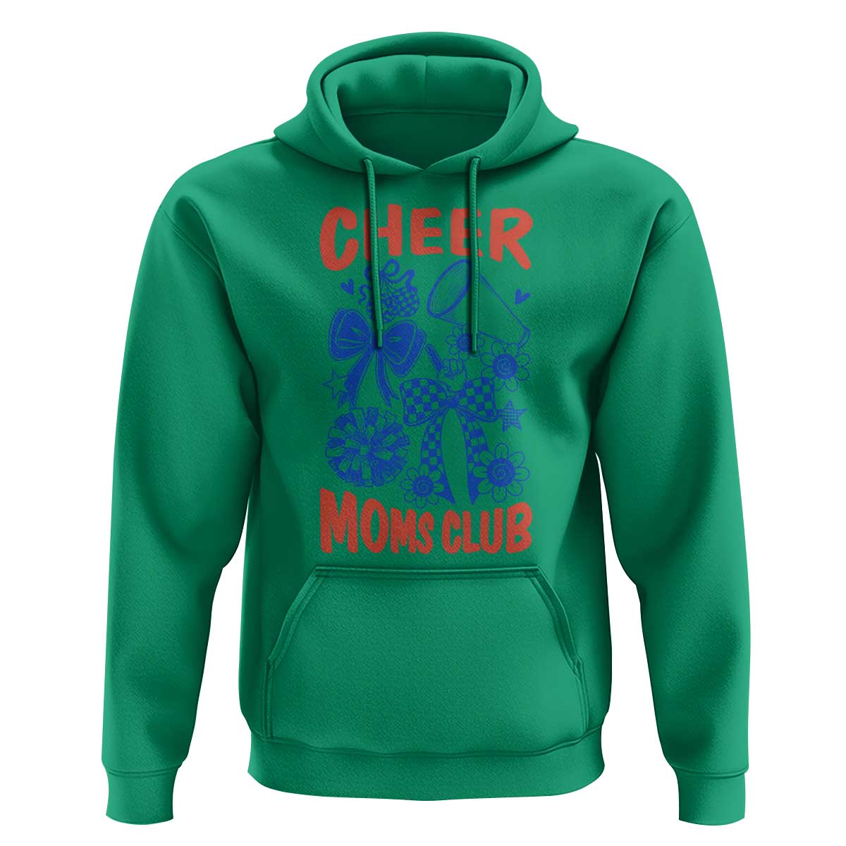 Cheer Moms Club Hoodie Funny Cheerleading Mom Mother’s Day Gift