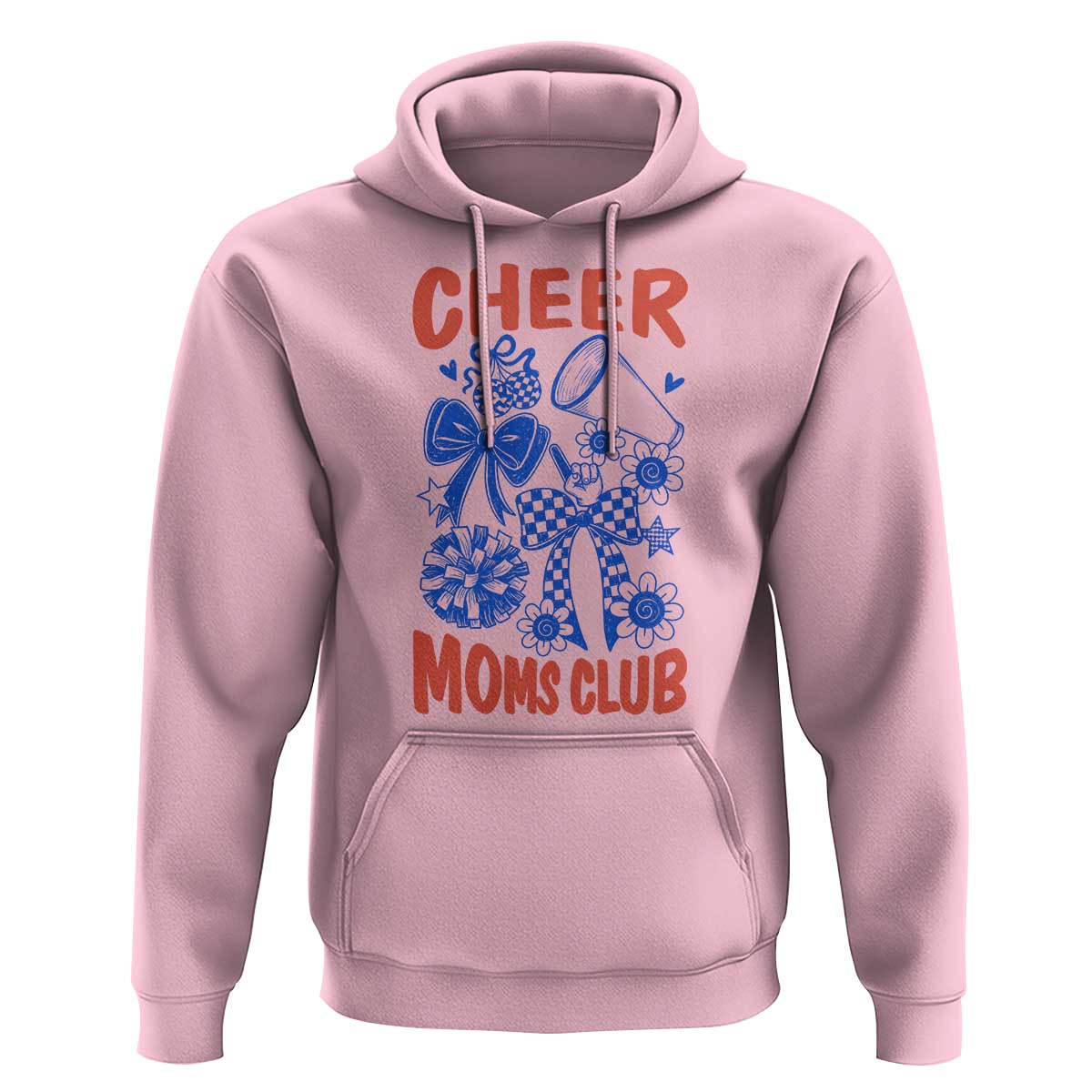 Cheer Moms Club Hoodie Funny Cheerleading Mom Mother’s Day Gift
