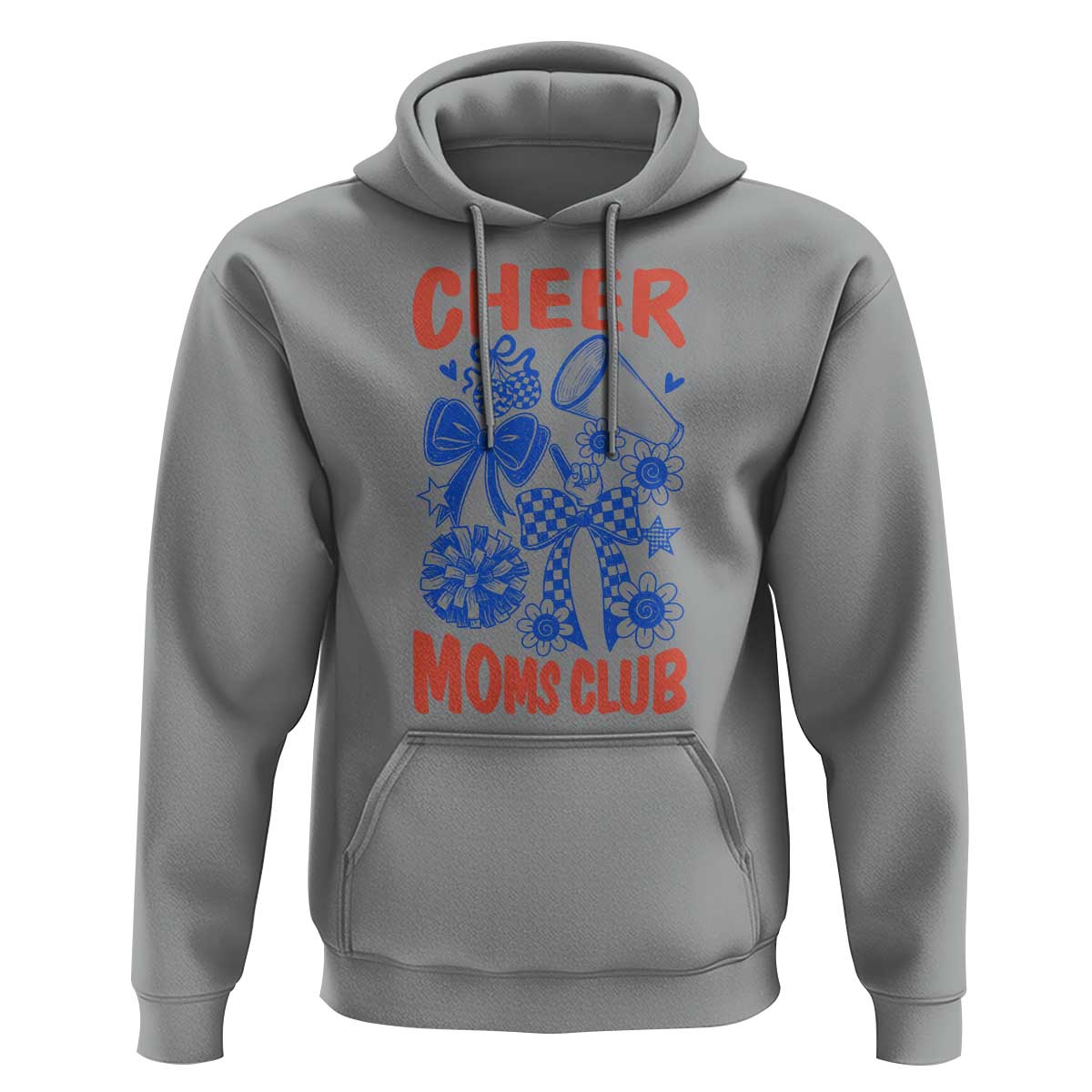 Cheer Moms Club Hoodie Funny Cheerleading Mom Mother’s Day Gift