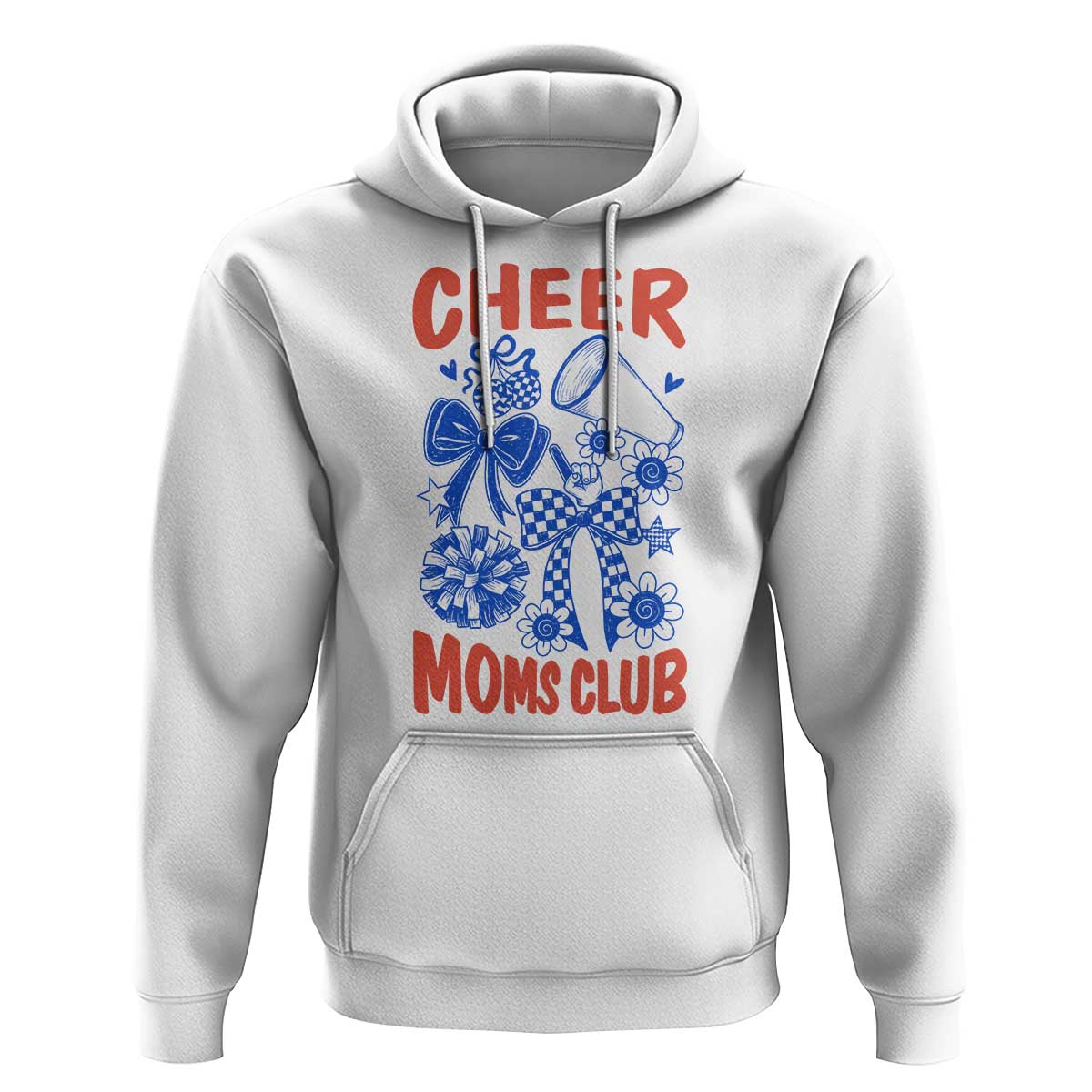 Cheer Moms Club Hoodie Funny Cheerleading Mom Mother’s Day Gift