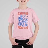 Cheer Moms Club T Shirt For Kid Funny Cheerleading Mom Mother’s Day Gift