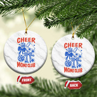 Cheer Moms Club Ceramic Ornament Funny Cheerleading Mom Mother’s Day Gift