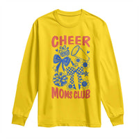 Cheer Moms Club Long Sleeve Shirt Funny Cheerleading Mom Mother’s Day Gift