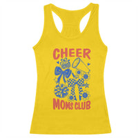 Cheer Moms Club Racerback Tank Top Funny Cheerleading Mom Mother’s Day Gift