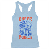 Cheer Moms Club Racerback Tank Top Funny Cheerleading Mom Mother’s Day Gift