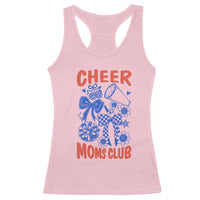 Cheer Moms Club Racerback Tank Top Funny Cheerleading Mom Mother’s Day Gift