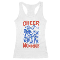Cheer Moms Club Racerback Tank Top Funny Cheerleading Mom Mother’s Day Gift