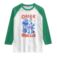 Cheer Moms Club Raglan Shirt Funny Cheerleading Mom Mother’s Day Gift