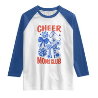 Cheer Moms Club Raglan Shirt Funny Cheerleading Mom Mother’s Day Gift