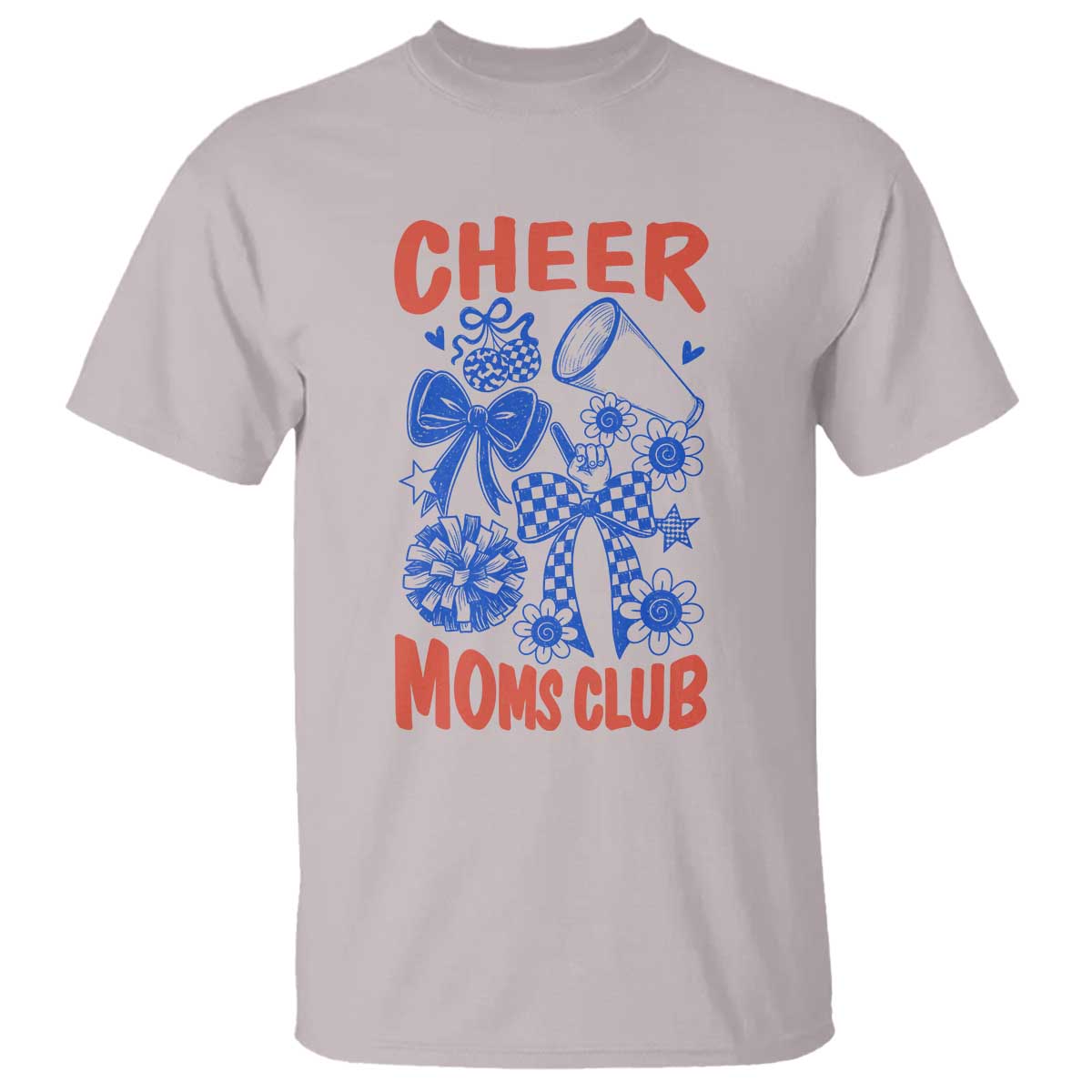 Cheer Moms Club T Shirt Funny Cheerleading Mom Mother’s Day Gift