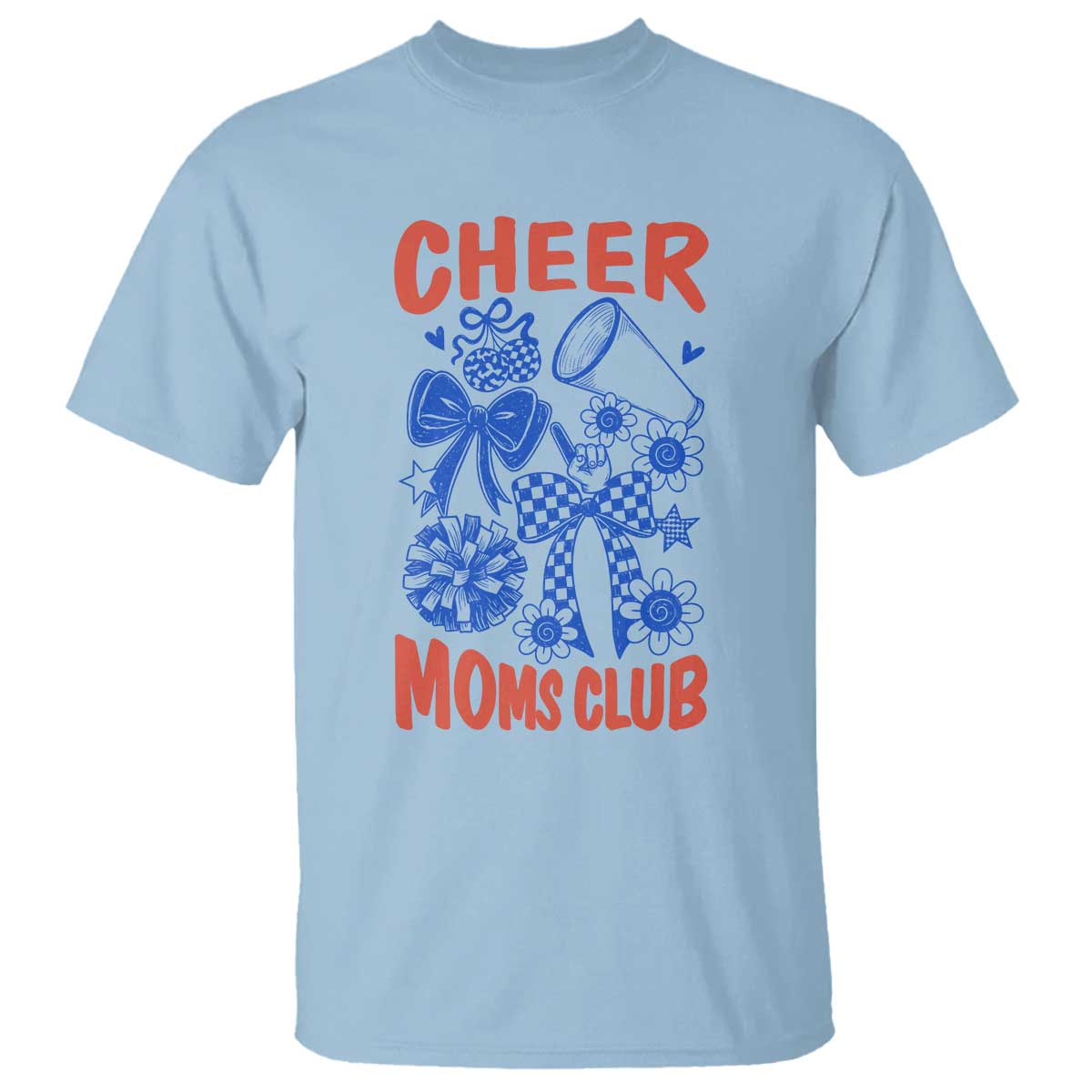 Cheer Moms Club T Shirt Funny Cheerleading Mom Mother’s Day Gift
