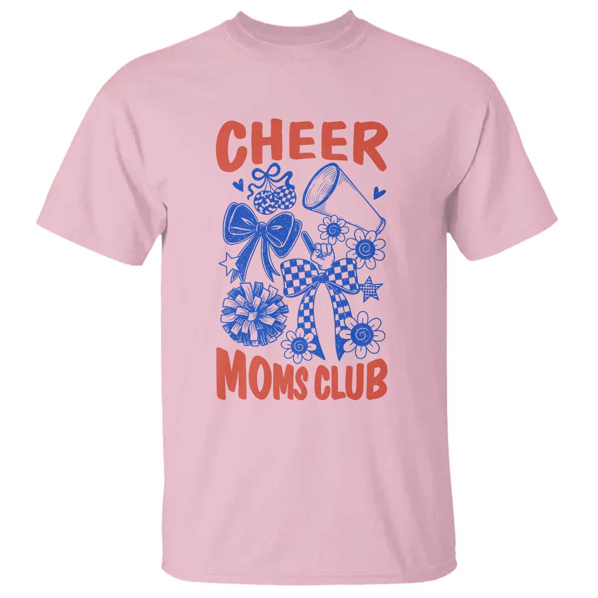 Cheer Moms Club T Shirt Funny Cheerleading Mom Mother’s Day Gift