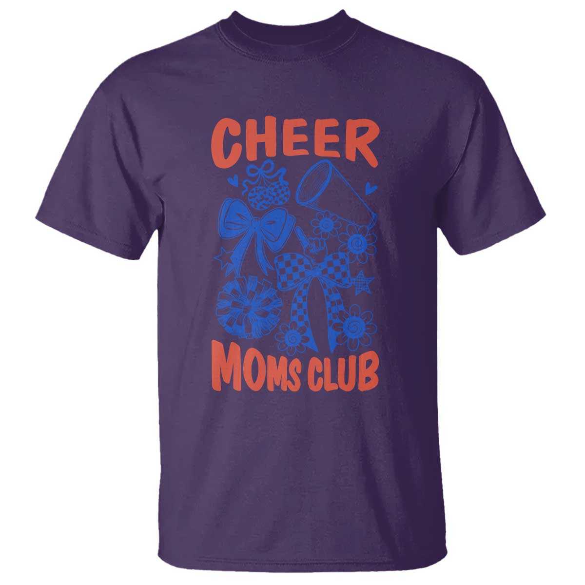 Cheer Moms Club T Shirt Funny Cheerleading Mom Mother’s Day Gift