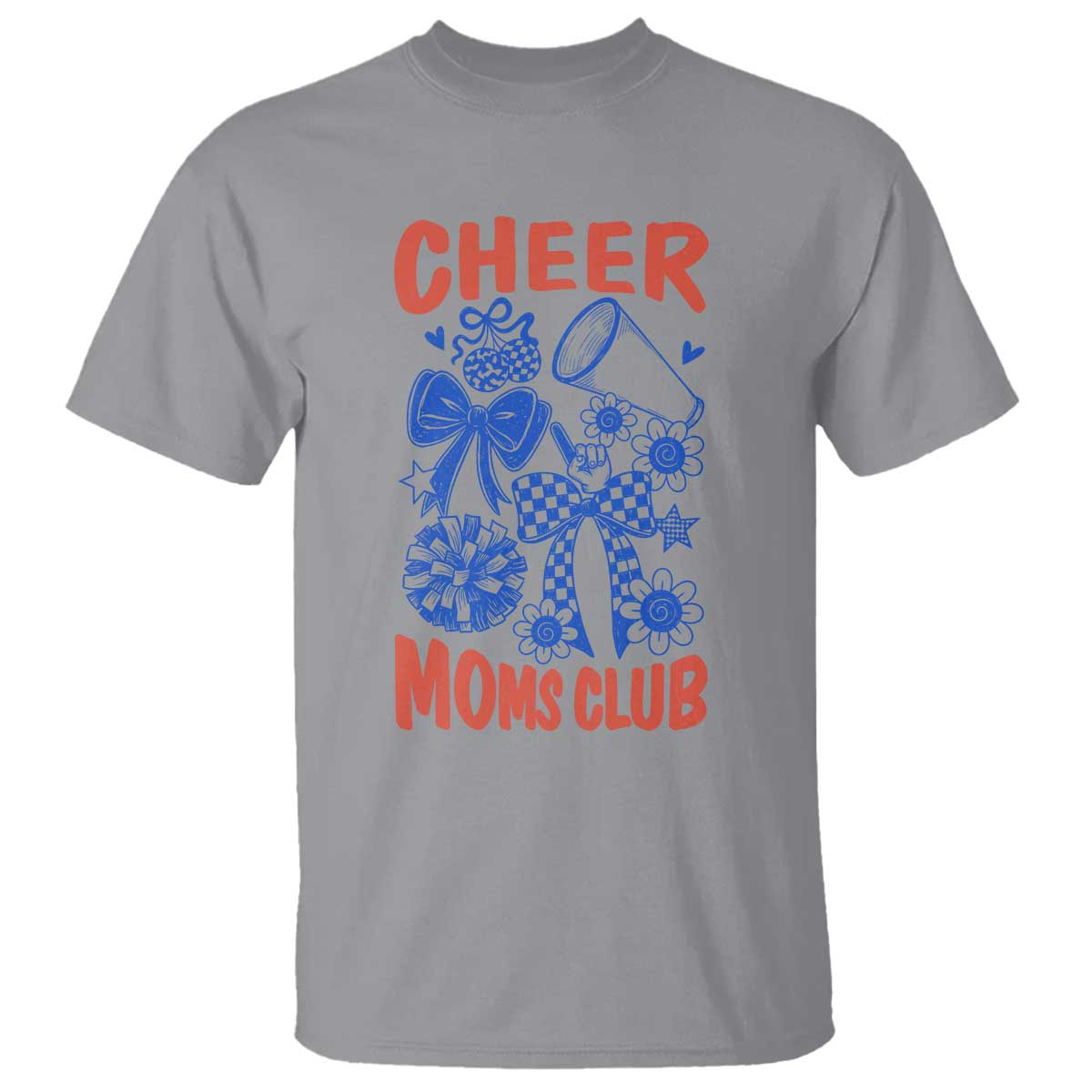 Cheer Moms Club T Shirt Funny Cheerleading Mom Mother’s Day Gift