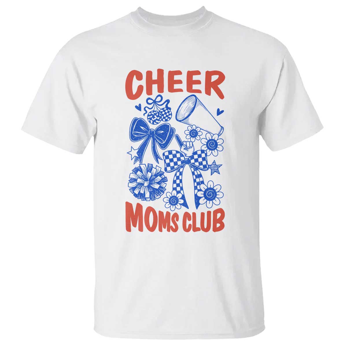 Cheer Moms Club T Shirt Funny Cheerleading Mom Mother’s Day Gift