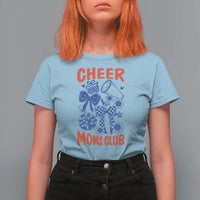 Cheer Moms Club T Shirt For Women Funny Cheerleading Mom Mother’s Day Gift