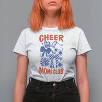 Cheer Moms Club T Shirt For Women Funny Cheerleading Mom Mother’s Day Gift