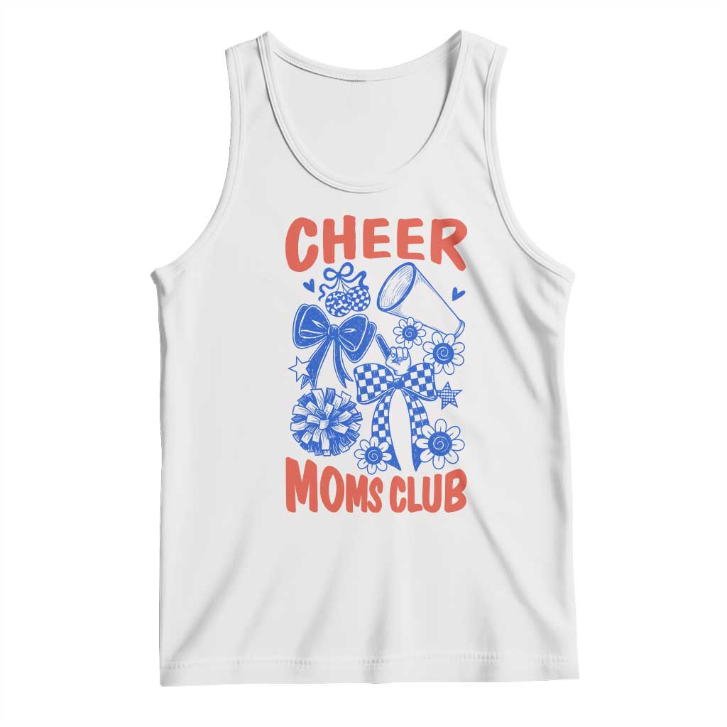 Cheer Moms Club Tank Top Funny Cheerleading Mom Mother’s Day Gift
