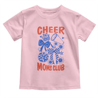 Cheer Moms Club Toddler T Shirt Funny Cheerleading Mom Mother’s Day Gift