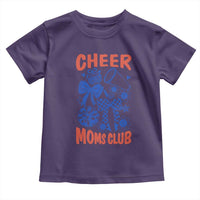 Cheer Moms Club Toddler T Shirt Funny Cheerleading Mom Mother’s Day Gift