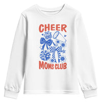Cheer Moms Club Youth Sweatshirt Funny Cheerleading Mom Mother’s Day Gift