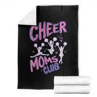 Cheer Moms Club Throw Blanket Cheerleader Mom Mother’s Day Gift