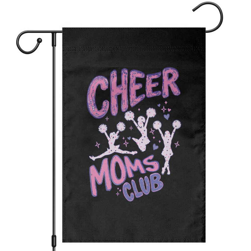 Cheer Moms Club Garden Flag Cheerleader Mom Mother’s Day Gift