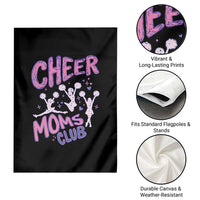 Cheer Moms Club Garden Flag Cheerleader Mom Mother’s Day Gift