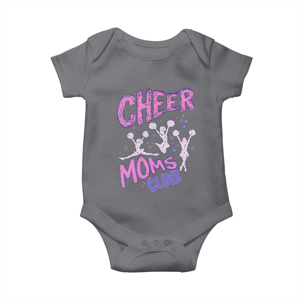 Cheer Moms Club Baby Onesie Cheerleader Mom Mother’s Day Gift