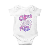 Cheer Moms Club Baby Onesie Cheerleader Mom Mother’s Day Gift