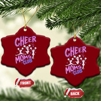 Cheer Moms Club Ceramic Ornament Cheerleader Mom Mother’s Day Gift