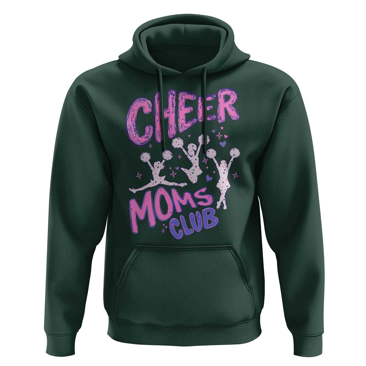 Cheer Moms Club Hoodie Cheerleader Mom Mother’s Day Gift