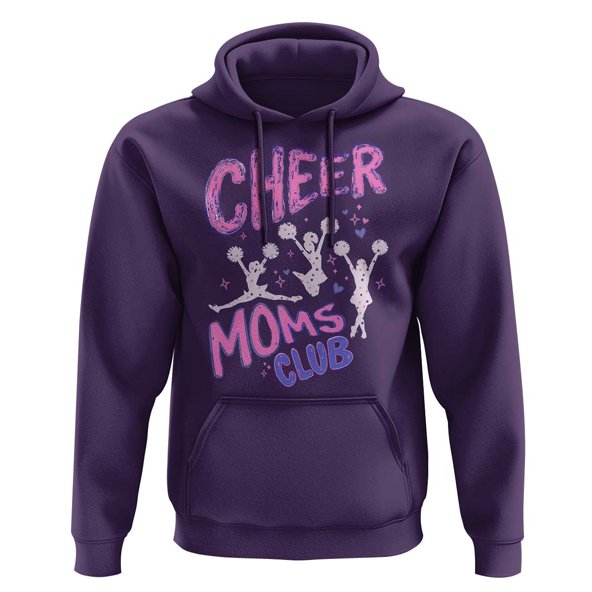 Cheer Moms Club Hoodie Cheerleader Mom Mother’s Day Gift