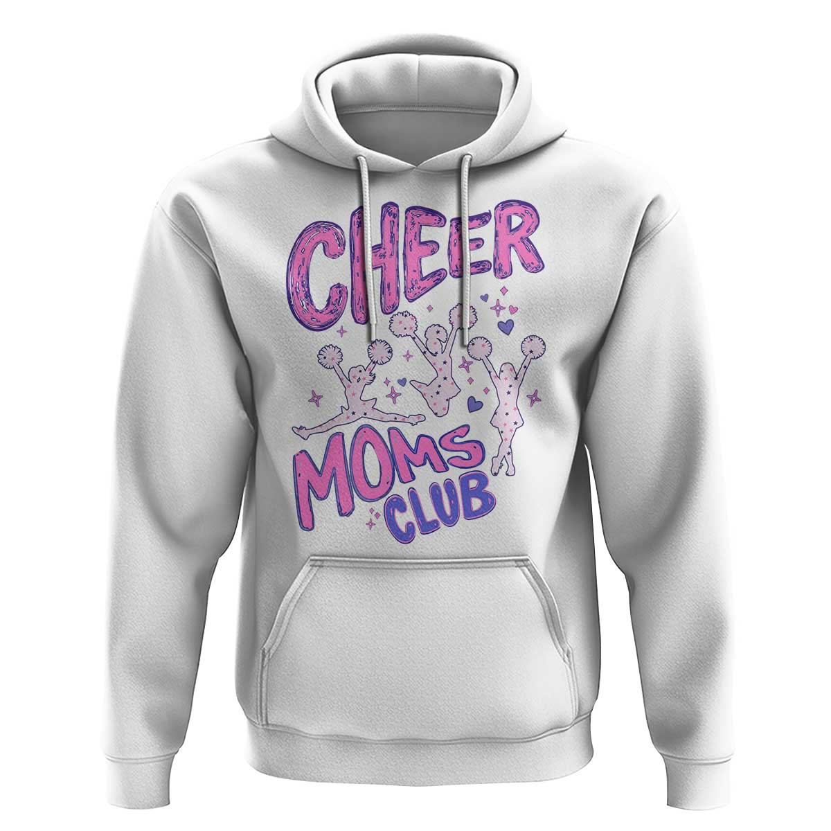 Cheer Moms Club Hoodie Cheerleader Mom Mother’s Day Gift